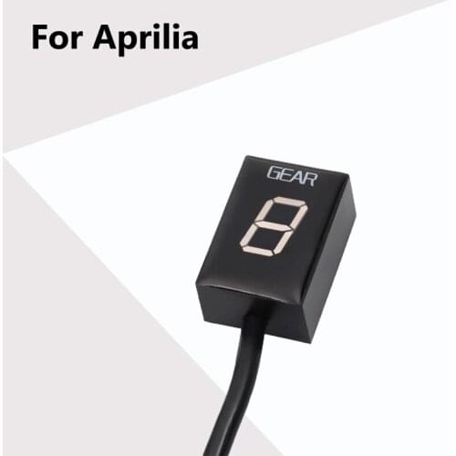 Applicable to Aprilia Gear Display Motorcycle Universal LCD Meters HD Waterproof Digital Gear Display