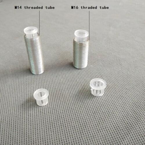 Transparent plastic stopper plug Terminal hose sheathed cable protective stopper for M14/M16 hollow tube Lighting Accessories