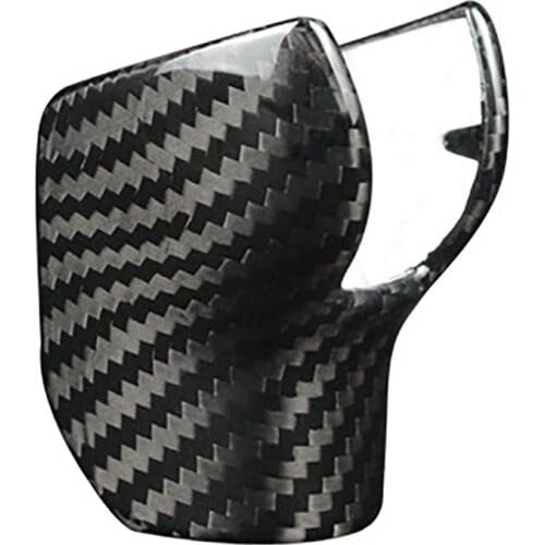 Gear Shift Knob Head Trim Cover Plate for Golf -Polo- Beetle T-Cross TAYRON Car Carcarbon Fiber Stickers