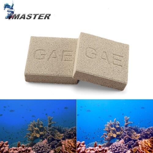 2PCS Super Energy Ceramic Bio Media Nano-Bacteria Brick Filter Bacteria House Filter Material Fish Tank Nitrify Bacteria Biocycl