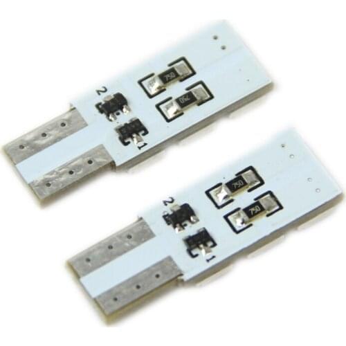 T10 194 168 W5W 5050 6 SMD Turn light Wedge LED Bulb XENON White Car Tail