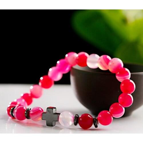 TopHanqi Pink Bracelets