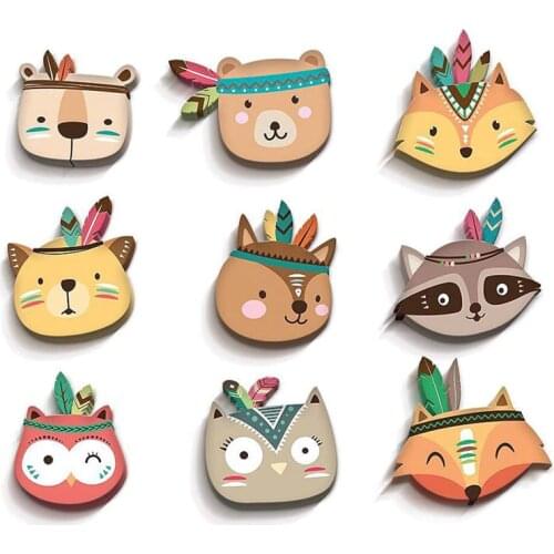 Наклейки с животными на стену WakaParty China At AliExpress