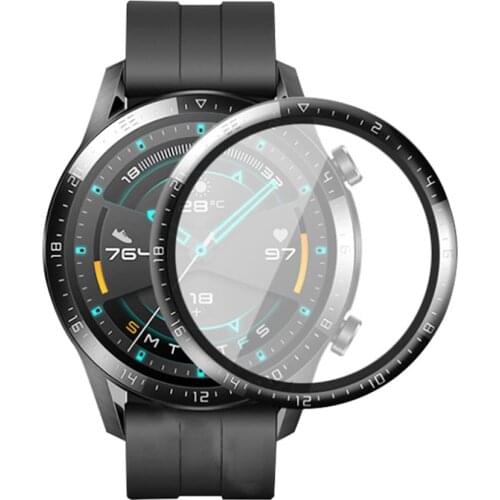 Tempered Glass for HUAWEI watch GT 2 Screen Protector 46 mm Polymer Materials Full Protective Film For HUAWEI watch GT2 46mm