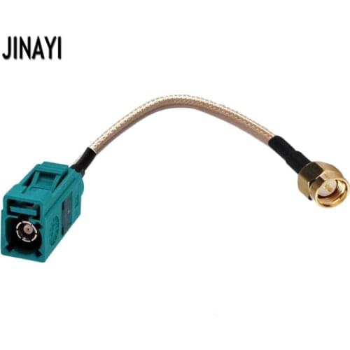 10 pcs Fakra Z Jack Female to SMA Male Female GPS Antenna Extension Pigtail Cable RG316 50ohm 15cm 20cm 30cm