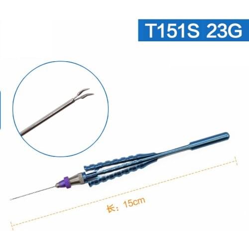 23G 25G Microscopic intraocular retinal tweezers Titanium alloy intraocular retinal tweezers