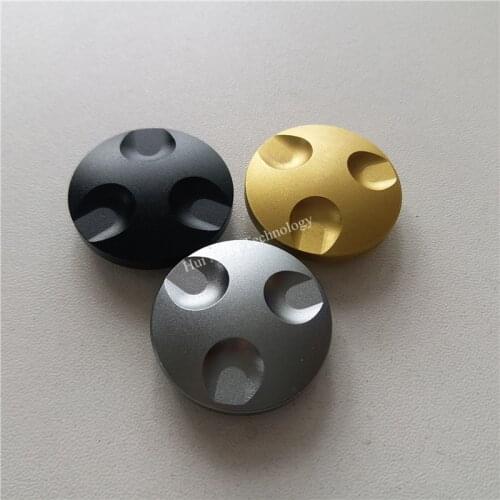 3pcs aluminum knob potentiometer knob 29*10*6mm D shaft potentiometer cap car knob switch cap Encoder for HI-FI amplifier