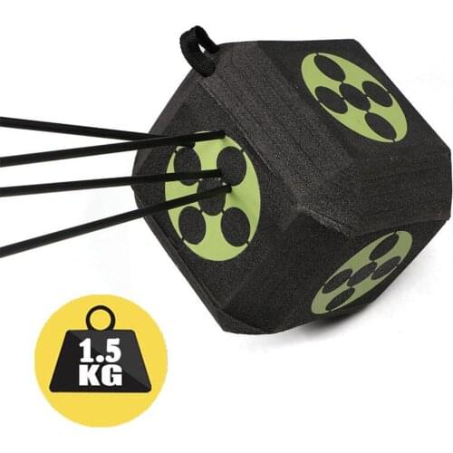 6-sided 3D Arrow Archery Target Cube Foam Target Large Dice Foam Target Large Dice With Polyfusion Technology Practise