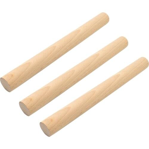 Length 40/50cm Diameter 1.5cm Wooden Sticks For Art And Craft Handmade Diy Woven Tapestry Accessories Wood Rod