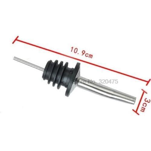 By dhl 2000pcs high quality Stainless Steel Wine Bottle Stopper Bar Supplies Bottle Spout Pourer