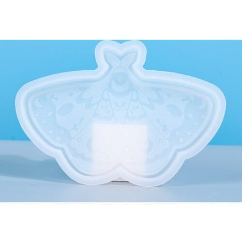 DIY Butterfly Cup Pad Mold Silicone Table Tray Molds For UV Resin Home Decoratin Art Resin Mould