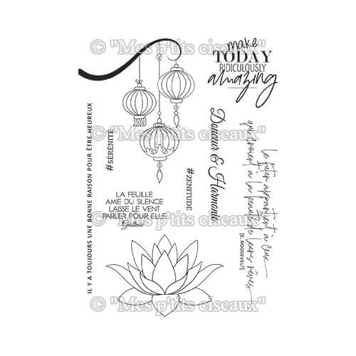 French stamp Clear Stamps for Scrapbooking Transparent Silicone Rubber DIY Photo Album Decor 0703