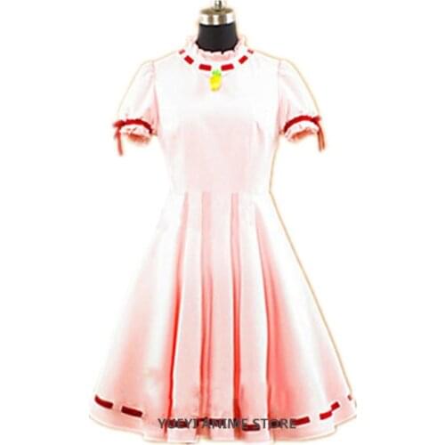 Anime Anime TouHou Project Cosplay Inaba Tewi Cos Halloween Party Lolita Dress Costume For Men Women