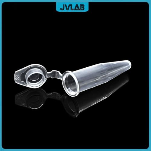 Plastic Centrifuge Tubes 1.5ml Centrifuga Tube With Flat Cover Bottom Tip Test Tube With Clear Scale EP Tube 500 / PK