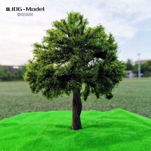 Model tree 22 cm / 25 CM S sand table building model N ratio model train materials DIY materials of park road street layout