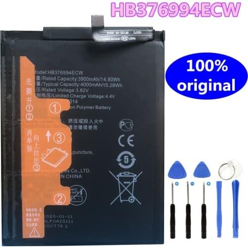 Original Battery HB376994ECW for Huawei Honor V9 Honor 8 Pro DUK-AL20 DUK-TL30 Replacement Battery 4000mAh