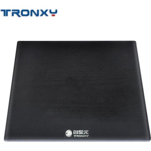Tronxy Carbon Silicon Crystal Glass Print Bed Platform Build Surface 220*220mm for 3D Printer Hotbed