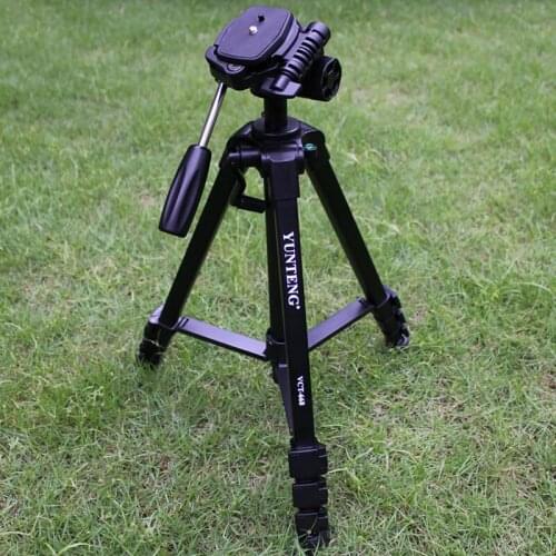 Professional YUNTENG Camera Tripod VCT-668 with Damping Head Fluid Pan for SLR/DSLR Canon Nikon +Carrying Bag