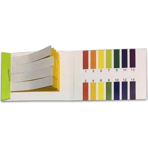 Universal Alkaline Acid Indicator Full PH Tester Ph(1-14) with Chart