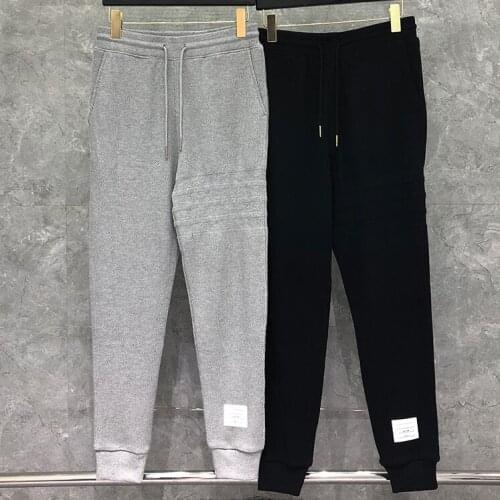 2021 Fashion Brand Tracksuit Bottoms Mens Casual Pencil Cotton Sweatpants Men Joggers Pants Spring Sports Trousers