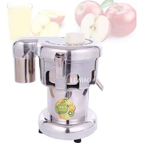 Commercial Orange Electric Juicer Machine Extractor Stainless Steel Fruit Vegetable Press Juice Squeezer