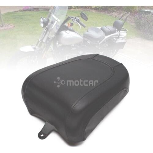 For Harley FLSTSB Softail Cross Bones 2008-2011 Motorcycle Black Pu Leather Rear Pillion Passenger Seat Cushion Fender Solo Seat