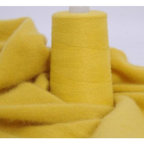 Eco-friendly dyed luxurious mongolian cashmere yarn for knitting