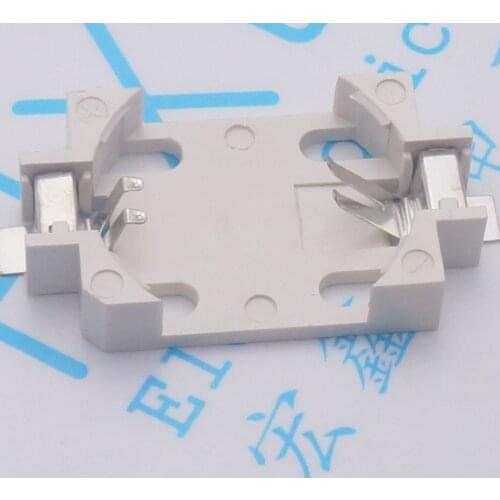 BS-6 Tinned 3V CR2032, 2025 2016 Horizontal Patch Button Battery Holder
