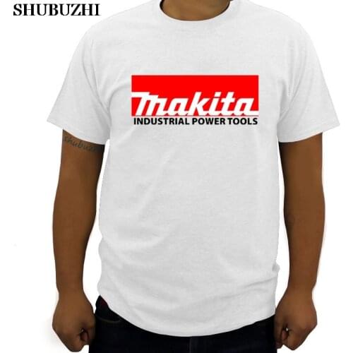 Cotton t-shirt men shubuzhi brand tee Makita Industrial Power Tools Mens T shirt summer fashion man tshirts