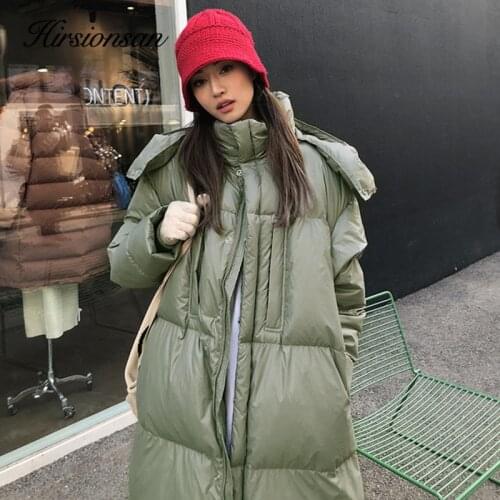 Женские модные пуховики Hirsionsan China At AliExpress