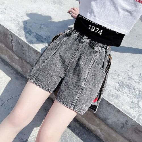 Teen Girls Short Trousers Jeans 2021 Summer New Girl Denim Shorts Summer Kids Girl Outfit Girl Bottoms 10 to 12 Girls shorts