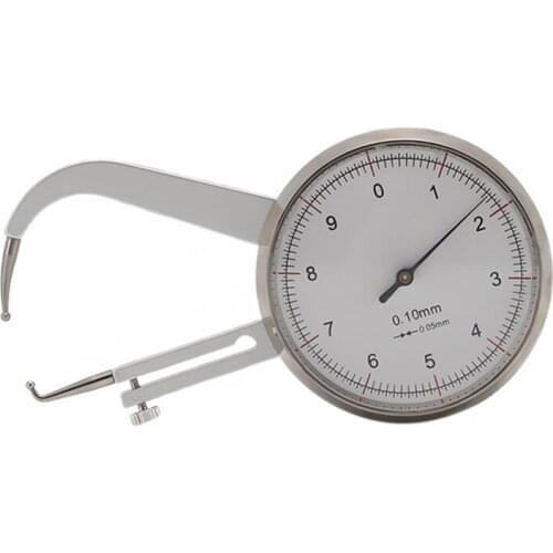 Best 0-10mm 0.05mm Glass Dial Thickness Gauge Tester Dial Snap Gauge Caliper Gauge Measuring Tool