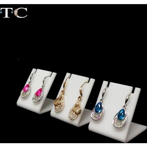 Earrings Holder Acrylic Jewelry Display Stand Earring Display Stand Rack Jewelry Photography Props Organizador De Joyas
