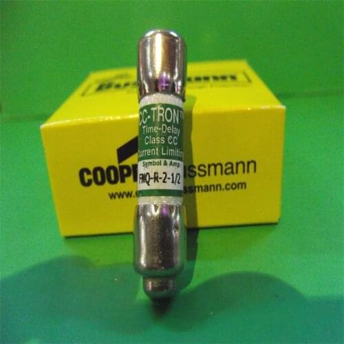 FNQ-R-2-1 / 2 CC-TRON Class CC BUSS fuses / Fuse 2.5A 600V Authentic
