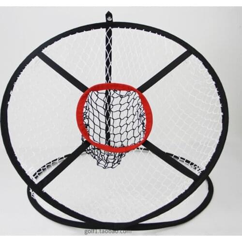 Golf Practice Net Pop UP 25 Inch Indoor Outdoor Chipping Pitching Cages Mats Practice Easy Net Golf Training Aids