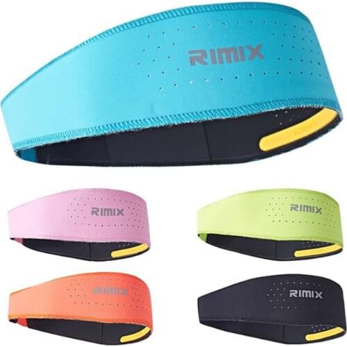 RIMIX Sports Antiperspirant Headband Breathable Sweatband Sports Headband Antiperspirant Belt for Running Cycling