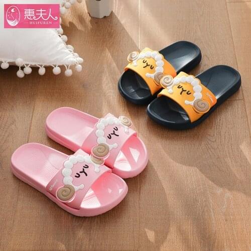 Slippers Boys and Babies Girls Cute Bathroom Non-slip Soft Soles Home Slippers Men Slippers Home Slipers for Women