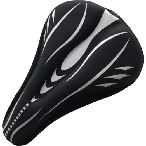 Comfortable Bike Seat Cover Outdoor Bicycle Cushion Cover Mountain Bike Bicycle Soft Silicone Saddle Cushion Cycling Equipment