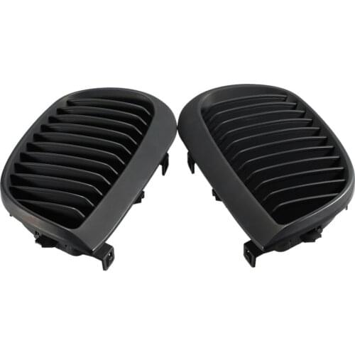 Racing grille For bmw Series 1 E87 E81 2004-2007 Black Matt grille a pair of ABS plastic grille auto parts