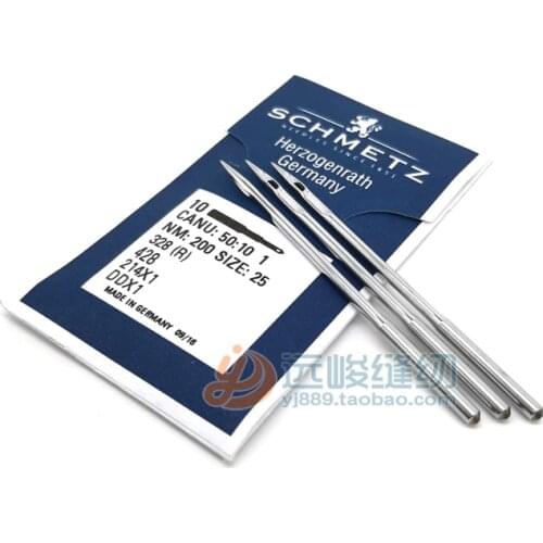 SCHMETZ Needles DDX1,214X1,Fit For Industrial Leather/Thick Fabrics Sewing Machine,10 Pieces Needles/Pack(Lot),Great Quality