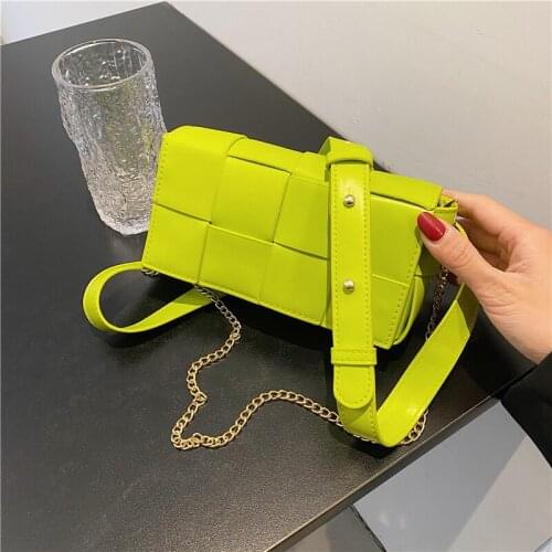 Classical summer samall knitted shoulder bag waist purse 2021 shoulder bag Satchels