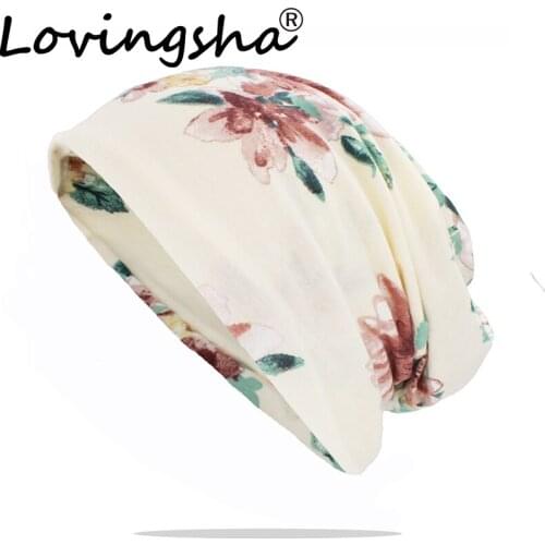 LOVINGSHA Multifunction Men Women Winter Autumn Hat Teenager Adult Thin Boy Girl Scarf Skullies Beanies Soft Cap HT183