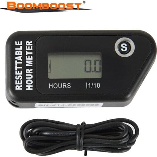 ABS Shell Material Battery Powered LCD Display Maintenance Reminder Accurate timing Sensitive Waterproof Design Machinery