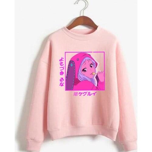 Kawaii Mujer Hoodie Comics Kakegurui Hoodies Loog Sleeve Street Style Hooded Harajuku Cute Yomoduki Runa Hoodie Autumn Winter