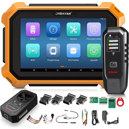OBDSTAR X300 DP Plus X300 PAD2 C Package Full Version 8inch Tablet Support ECU Programming and for Toyota Smart Key