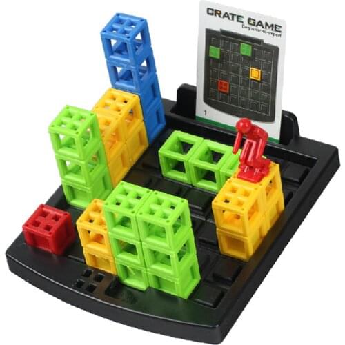 Overturning Cabinet 3-D Training Spatial Thinking Educational Push Box Game Toy