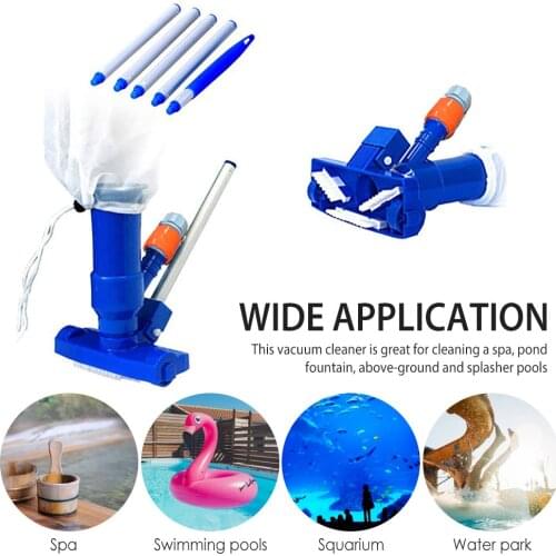 Portable cleaning tool for pool jet vacuum cleaner, used in swimming pool spa pool fountain underwater cleaner