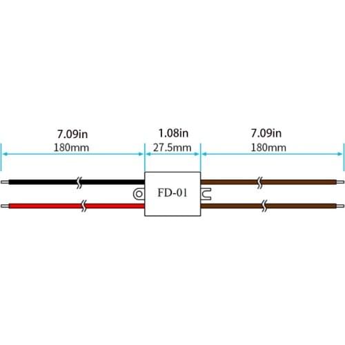 12V anti-fog relay bathroom lamp mirror anti-fog film controller small relay anti-fog controller