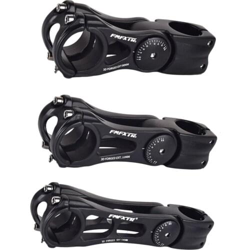 Bike Stem Riser Extender Adjustable ±85° Aluminum Alloy MTB Bike Stem Riser Extension 31.8mm Handlebar Riser Cycling Fork Stem