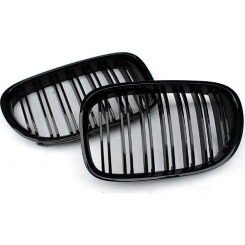 1 Pair For BMW X3 F25 2010-2013 Front Bumper Hood Kidney Grill Grille Replacement Racing Grills Auto Accessories